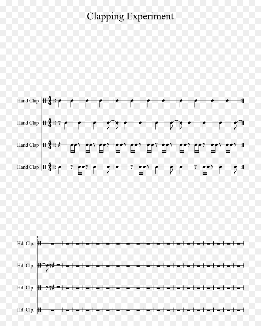 Document, HD Png Download - clapping hands png