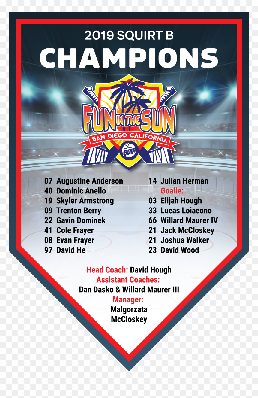 2019 Fun In The Sun Mini Banner - Poster, HD Png Download - water squirt png