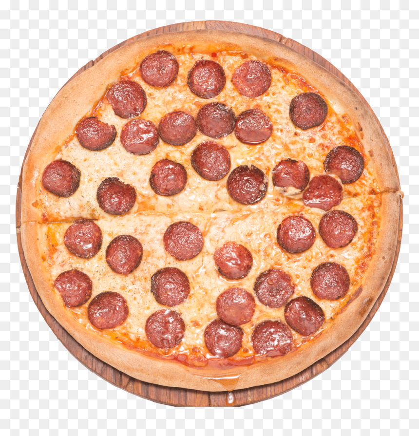 Pepperoni Pizza Png Image Library Download - California-style Pizza, Transparent Png - pizza png images