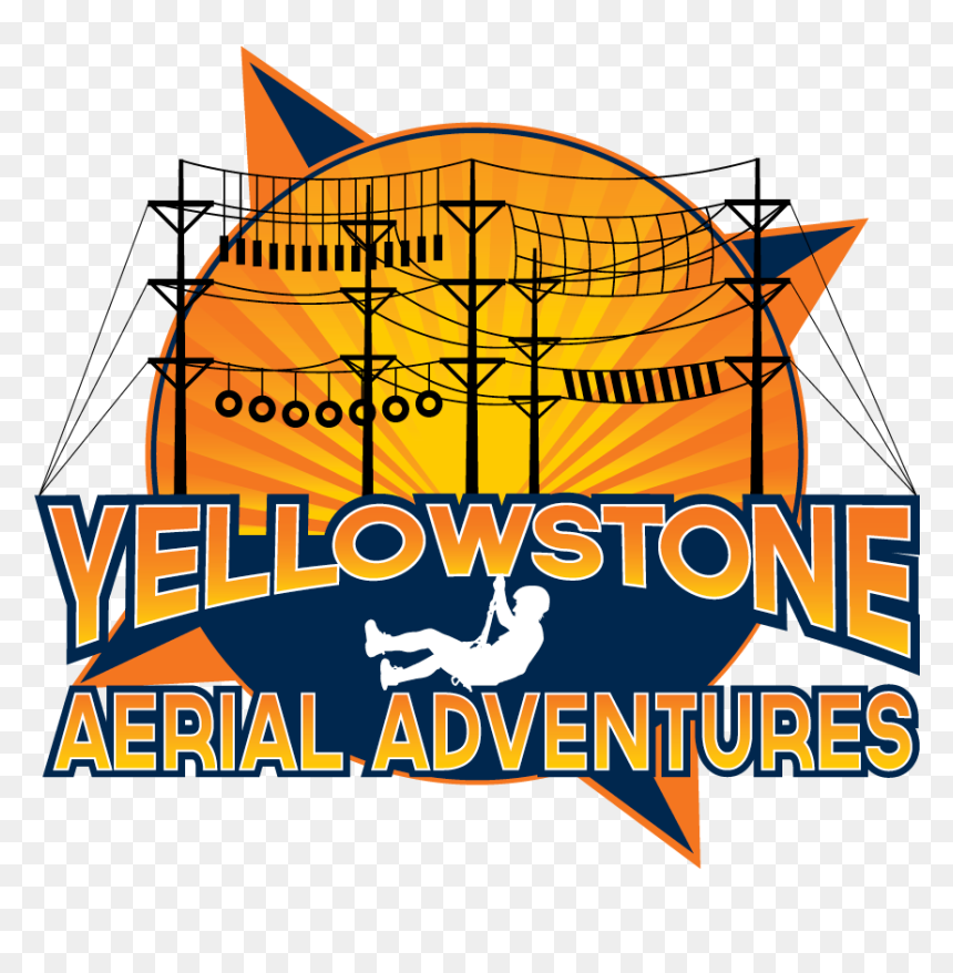 Yellowstone Aerial Adventures And Zipline, HD Png Download - zipline png