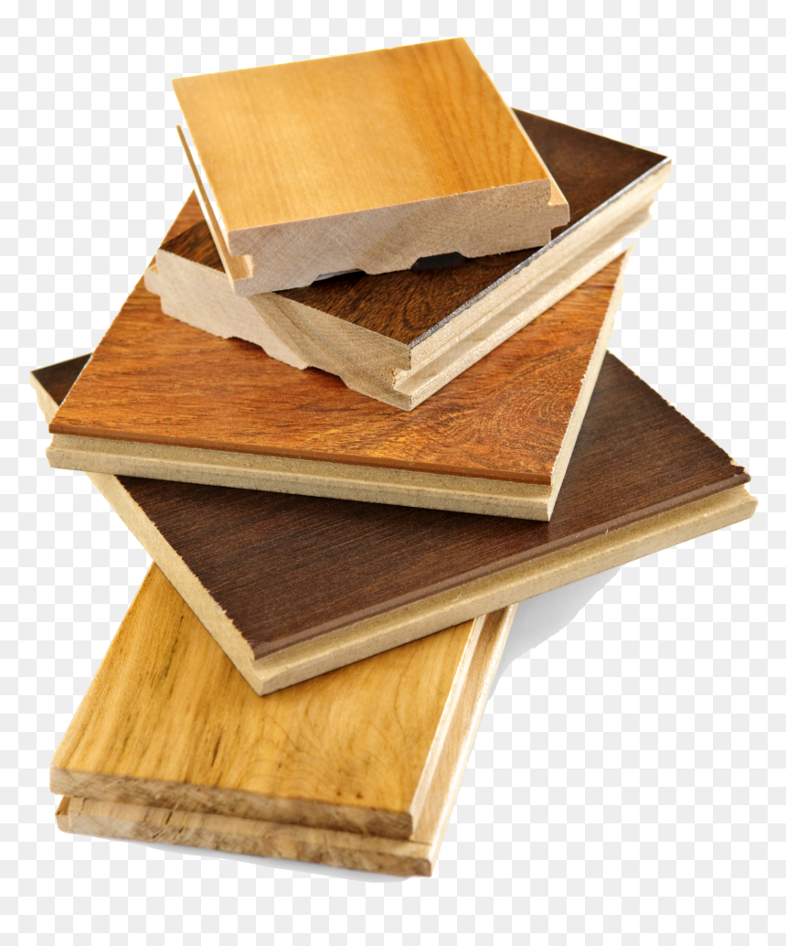 Hardwood Sample Vs Laminate, HD Png Download - wooden floor png