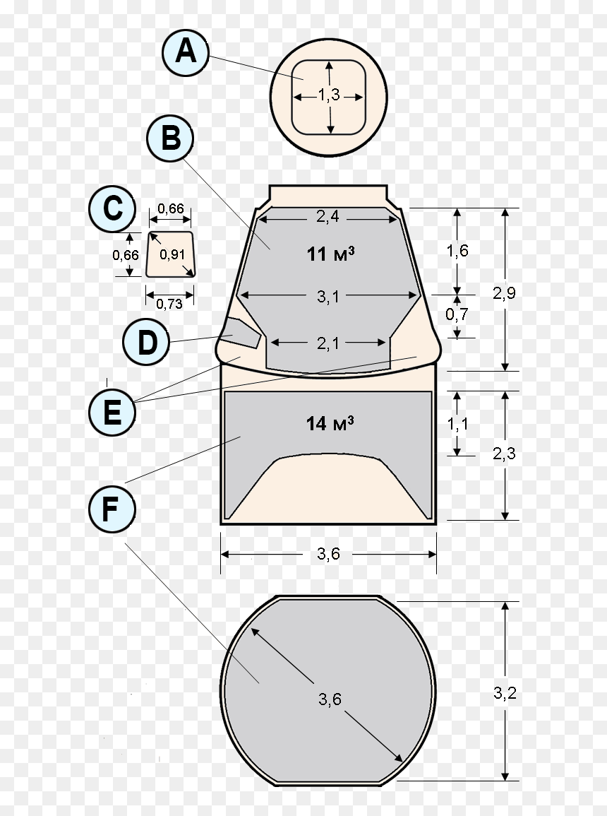 Vaisseau Spatial Dragon Dimensions Et Volume Charge - Spacex Dragon Dimensions, HD Png Download - dragon .png