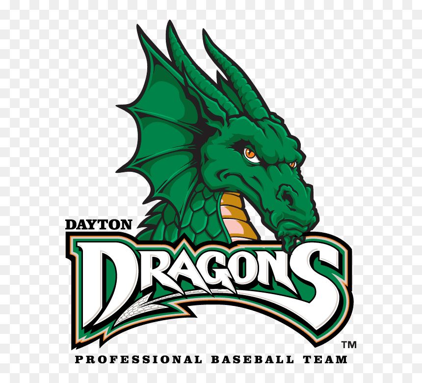 Dayton Dragons Trans - Dayton Dragons, HD Png Download - dragon .png