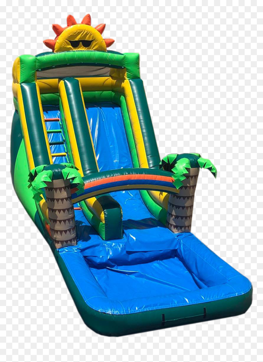 Ws-076 - Inflatable, HD Png Download - waterslide png