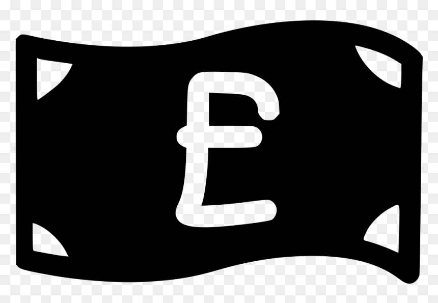 British Pound Cash Bill, HD Png Download - cash flying png