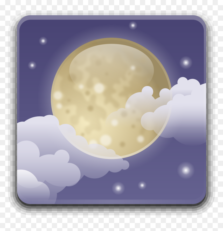 Circle, HD Png Download - night clouds png