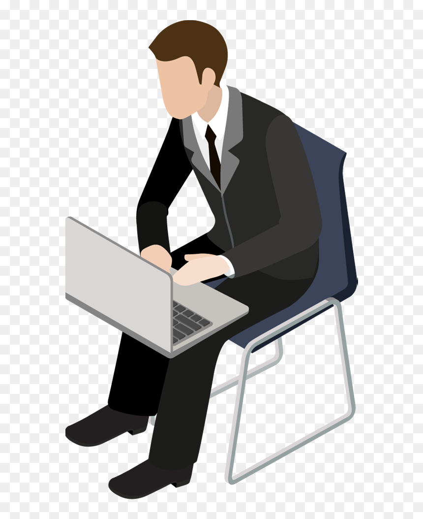 Clip Art - Laptop With Cartoon Png, Transparent Png - noice png