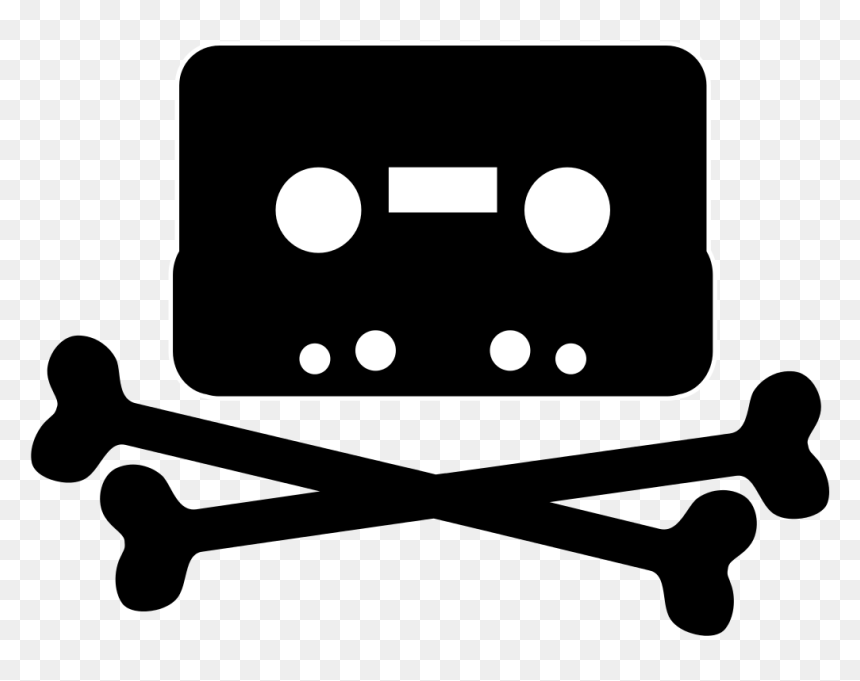 Pirate Bay Logo Png, Transparent Png - casette png