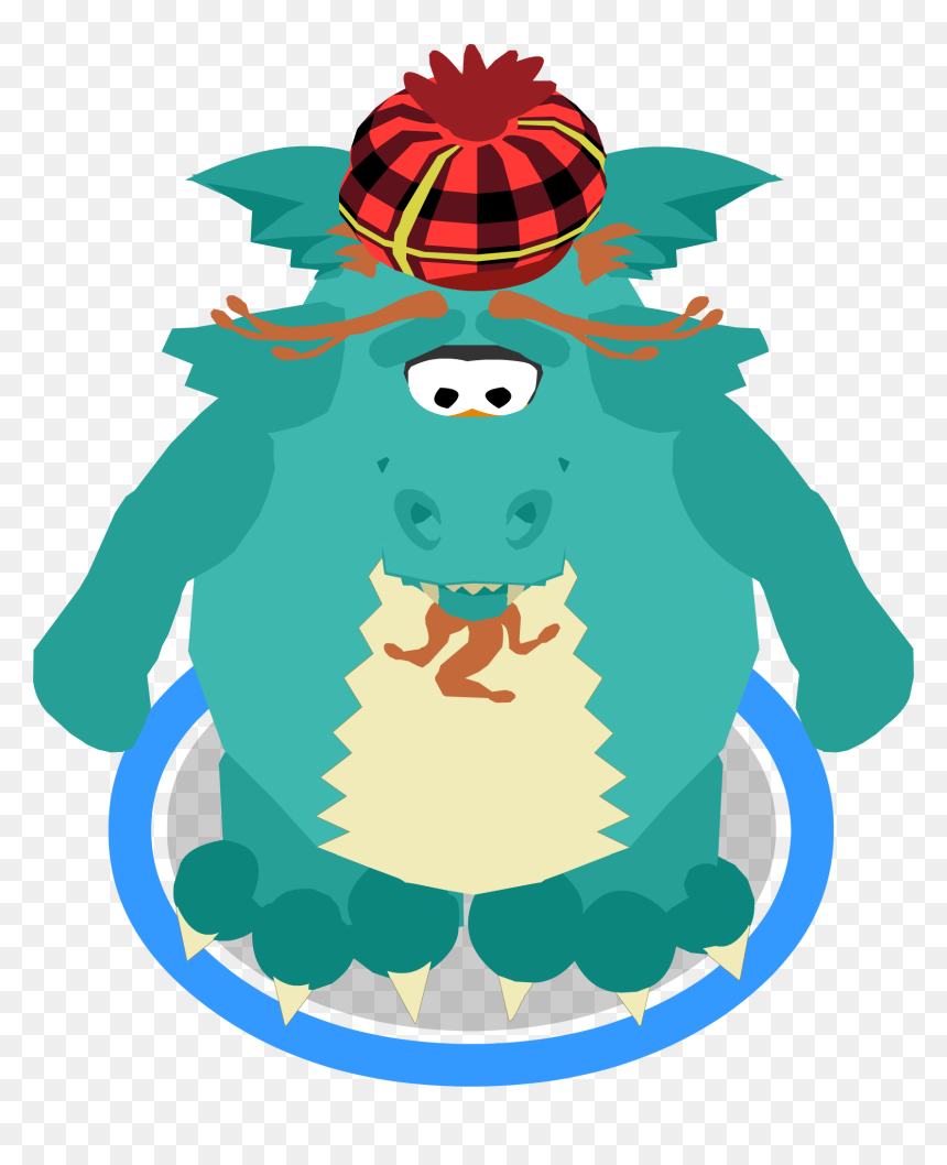 Club Penguin Costume Loch Ness, HD Png Download - loch ness png
