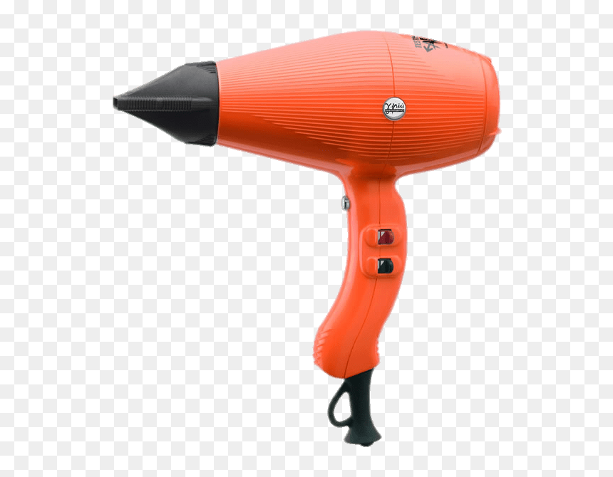 Gamma Piu Orange Salon Hairdryer - Gamma Piu Aria Hair Hairdryer, HD Png Download - hairdryer png