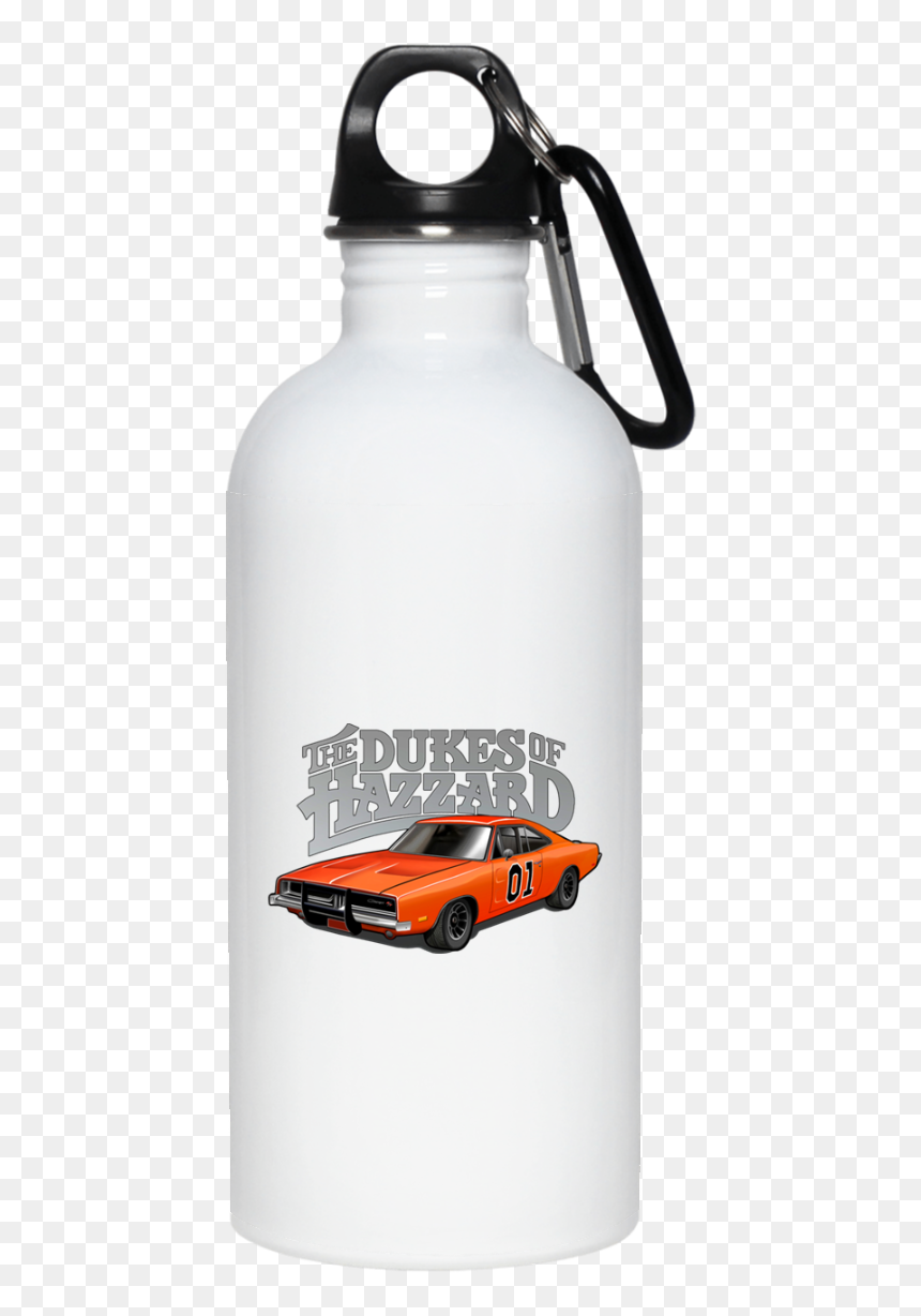 Dukes Of Hazzard Dodge General Lee 23663 20 Oz - Water Bottle Designs, HD Png Download - general lee png