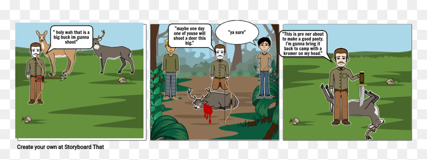 Cartoon, HD Png Download - deer png image