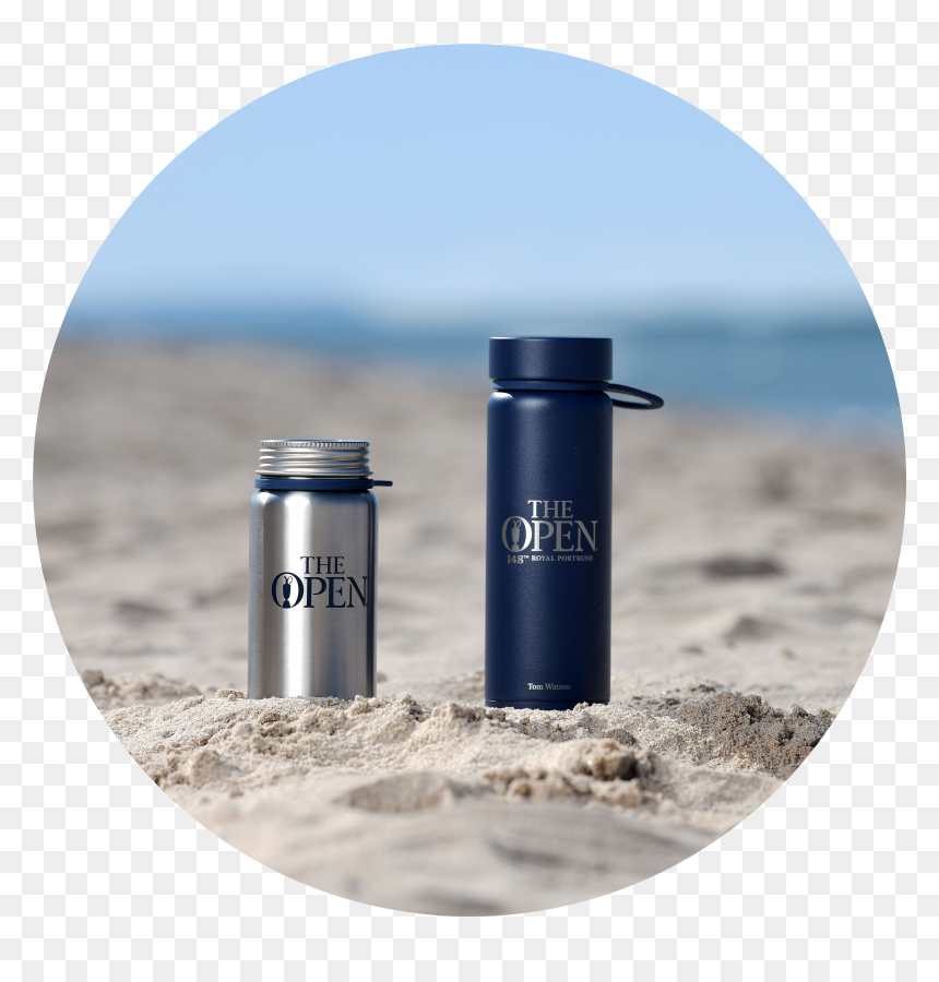 Open Championship Water Bottle, HD Png Download - blue water png