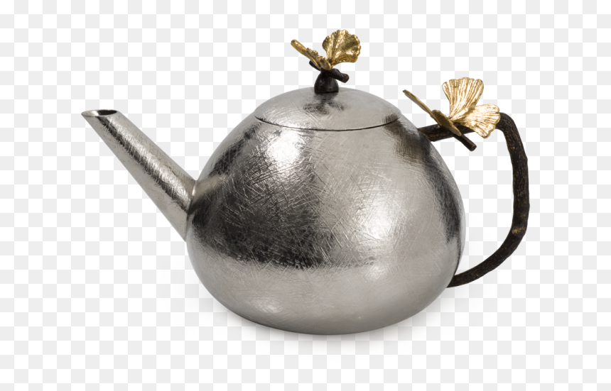 Michael Aram Teapot, HD Png Download - butterflys png
