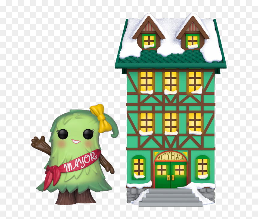 Holiday Town Hall With Mayor - Funko Peppermint Lane, HD Png Download - town hall png
