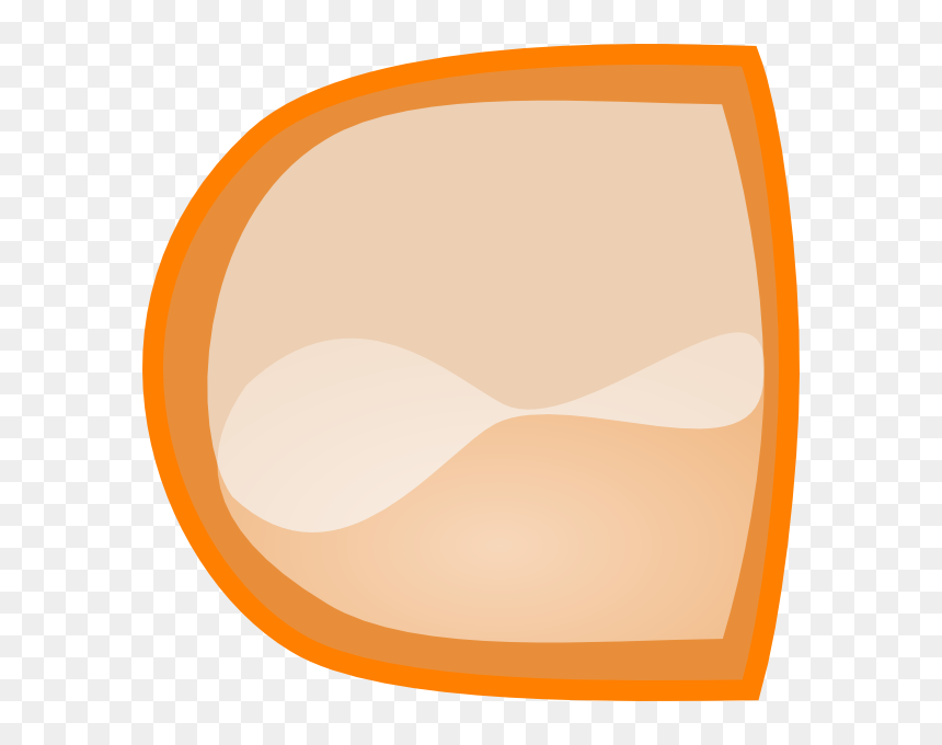 Orange Empty Button Svg Clip Arts, HD Png Download - orange .png