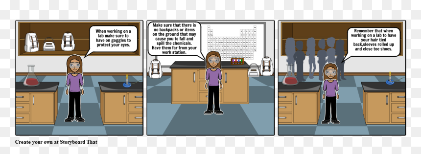 Cartoon, HD Png Download - chemistry lab png