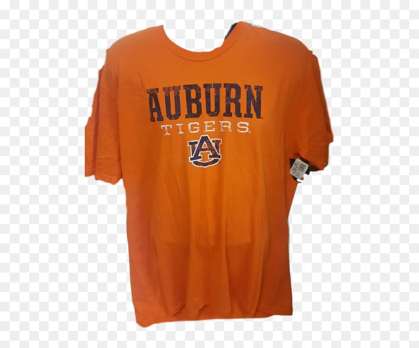 Auburn Tigers Tee Shirt Orange - Auburn Tigers, HD Png Download - auburn png