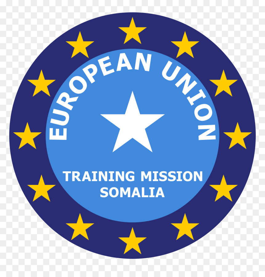 European Union Training Mission Somalia, HD Png Download - european union flag png