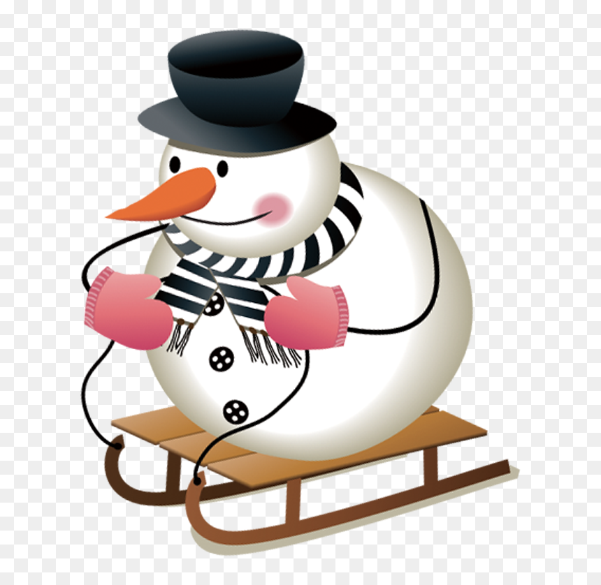 Snowman Cartoon Hd Image Free Png - Cartoon Snowman Transparent Background, Png Download - real snowman png