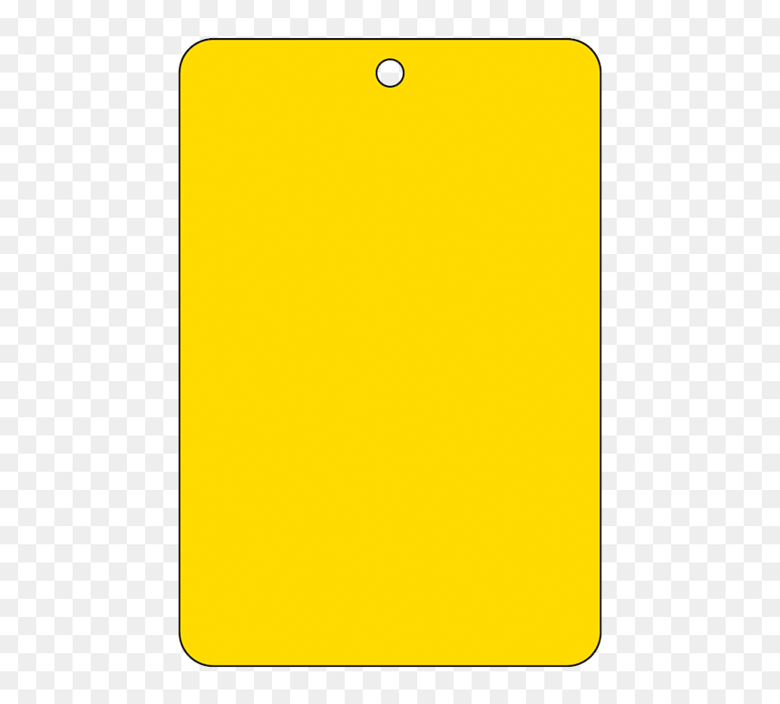 Brady Lockout Tag Large Economy - Mobile Phone, HD Png Download - blank price tag png
