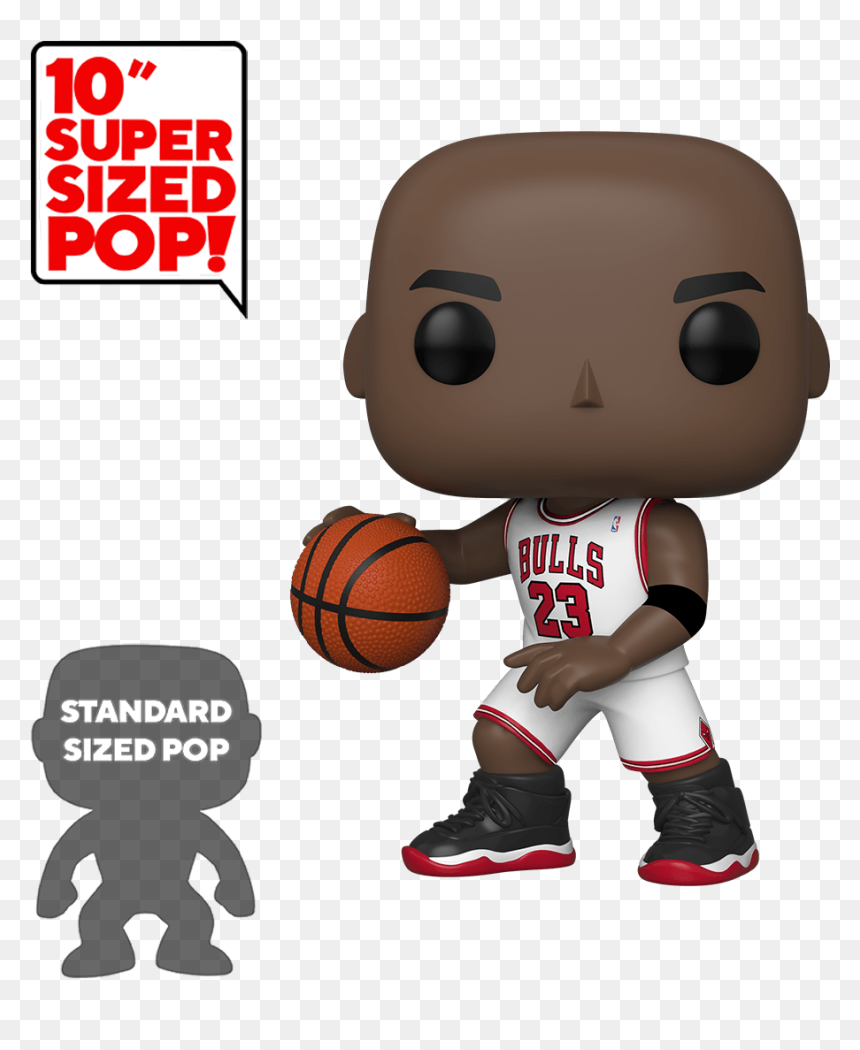 Pop Michael Jordan - Michael Jordan 10in Pop, HD Png Download - basketball player dunking png