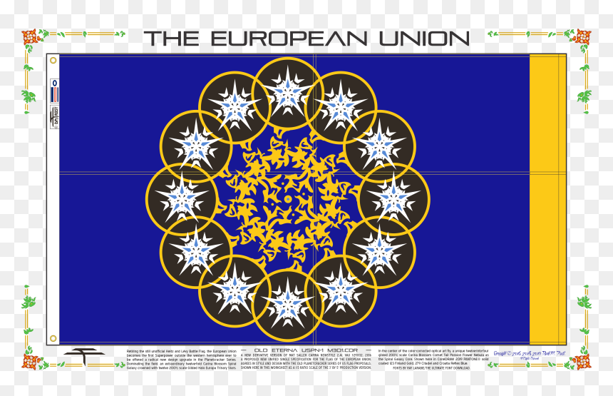 Ντόναλντ Τουσκ, HD Png Download - european union flag png