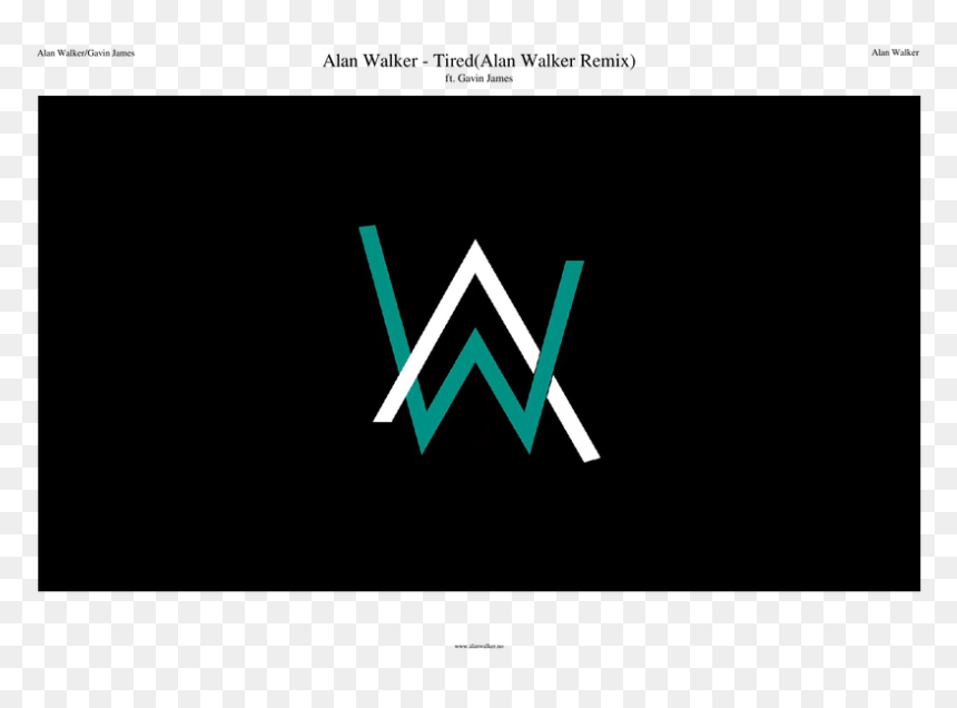 Screenshot, HD Png Download - alan walker logo png