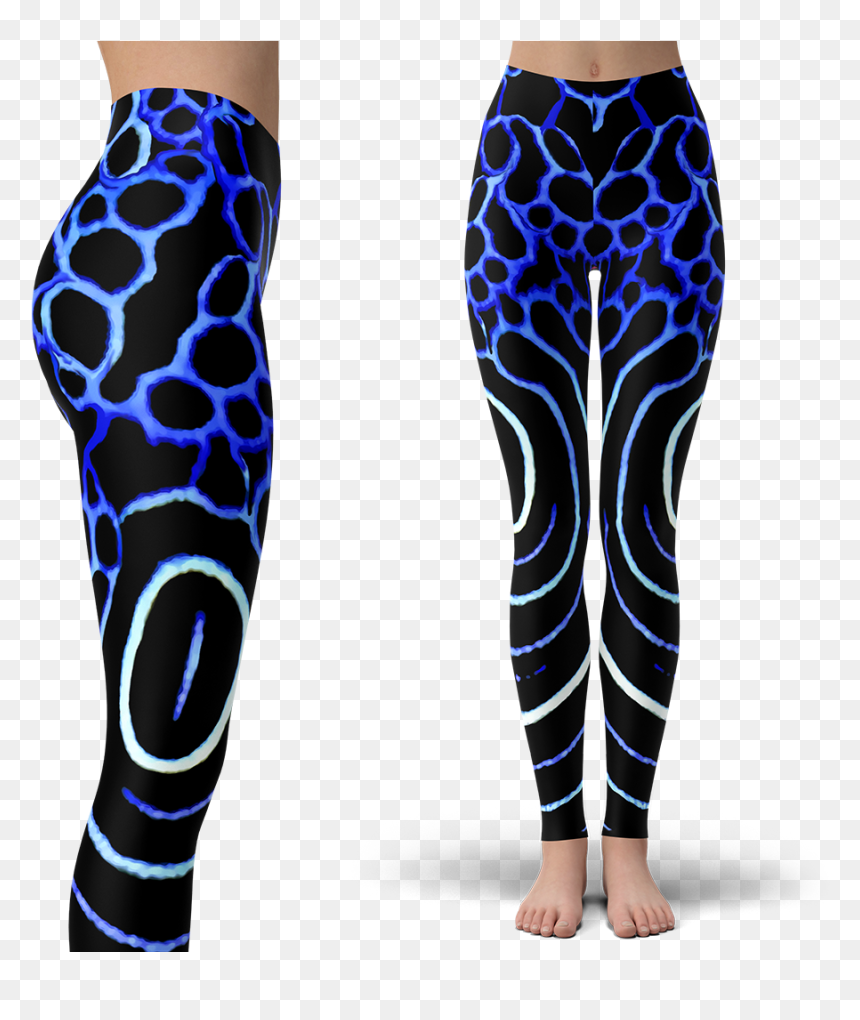 Juvenile Emperor Angel Fish Leggings - Tights, HD Png Download - angelfish png