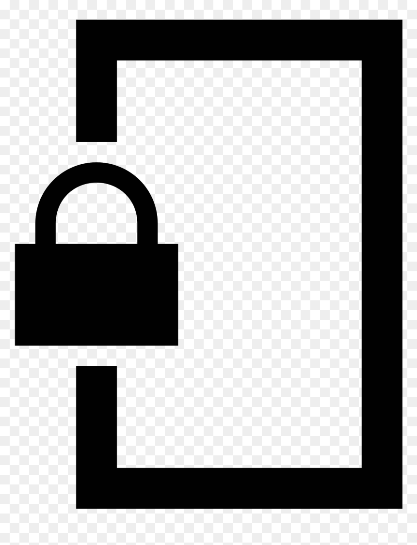 Bag, HD Png Download - lock clipart png