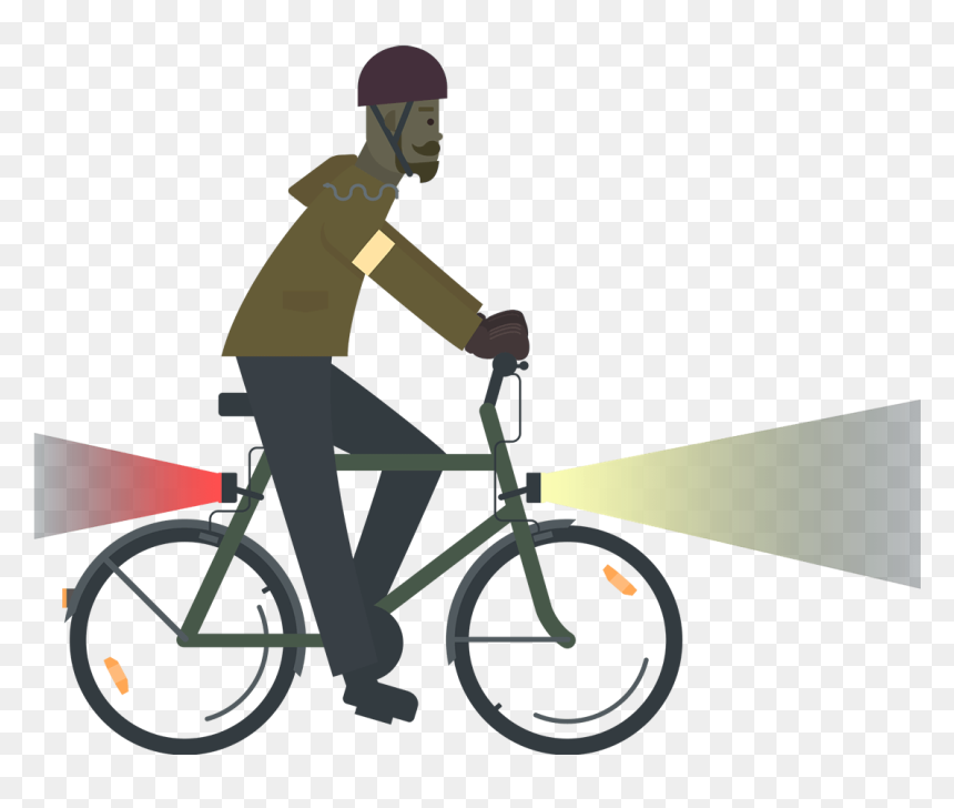 Bicycle, HD Png Download - riding bicycle png