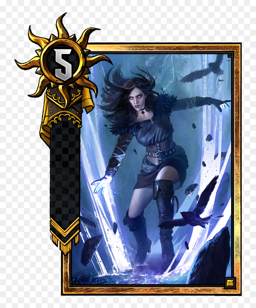 The Witcher Card Game Database, HD Png Download - enchantress png