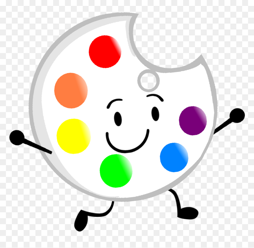 Transparent Paint Pallette Clipart - Object Shows Paint Pallet, HD Png Download - paint pallet png