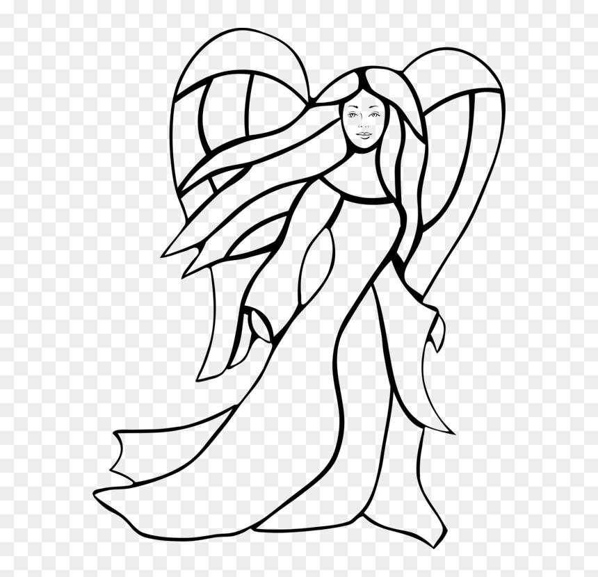 Emotion,art,angel - Anioły Kolorowanki, HD Png Download - angel png images
