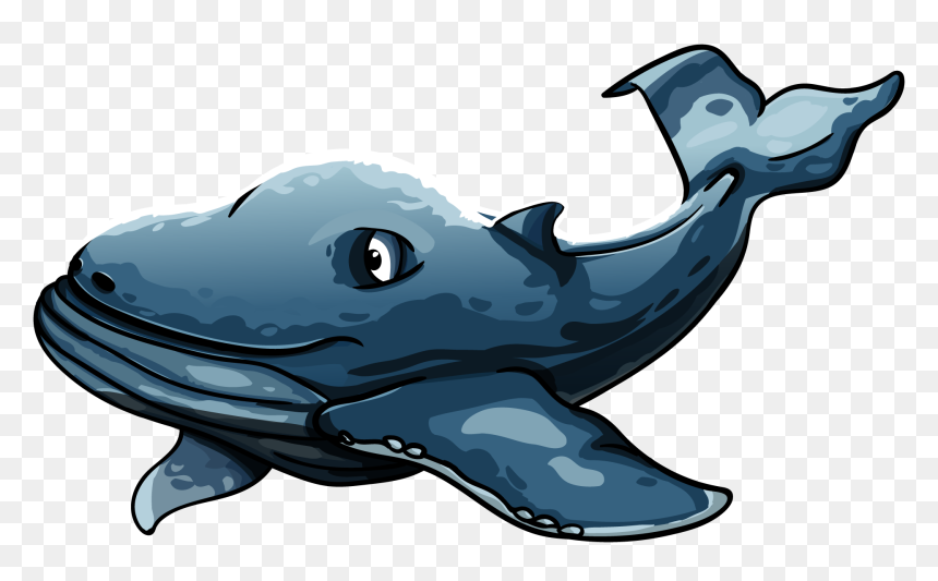 Sea Animals, Animals, Whale - Sperm Whale, HD Png Download - cartoon whale png