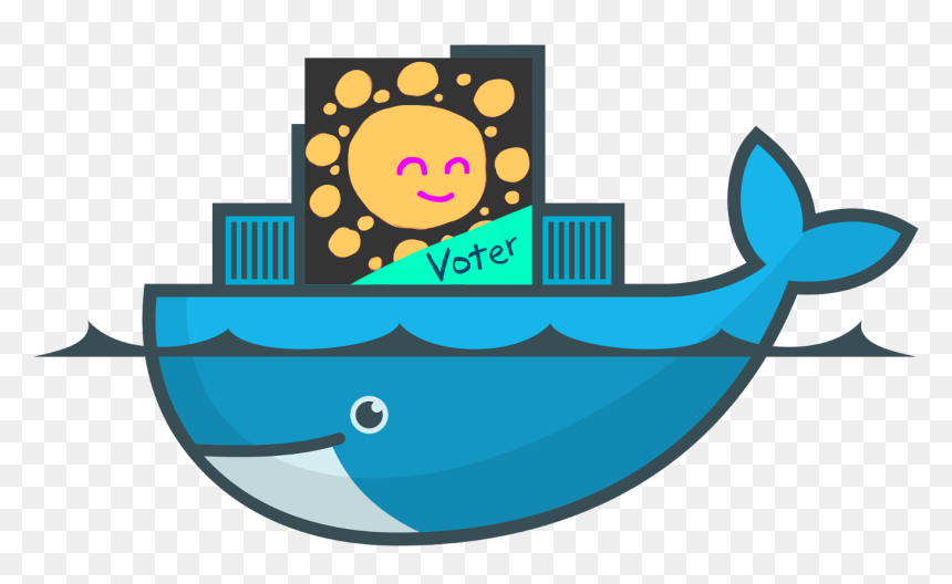Dockerizing The Steem Fossbot - Container Technology, HD Png Download - cartoon whale png