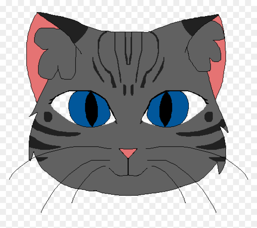 Grey Tabby Cat - Domestic Short-haired Cat, HD Png Download - gray cat png