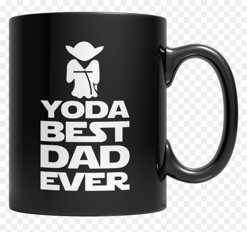 Transparent Yoda Silhouette Png - Mug, Png Download - yoda silhouette png