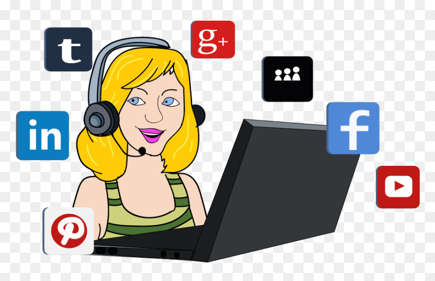 Cartoon, HD Png Download - social media transparent png