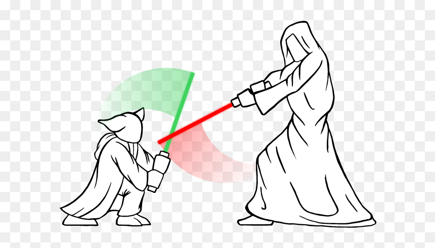 Cartoon, HD Png Download - yoda silhouette png