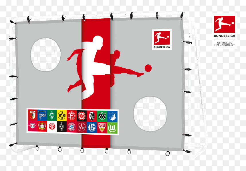Bundesliga Football Goal "play - Billboard, HD Png Download - football goal png