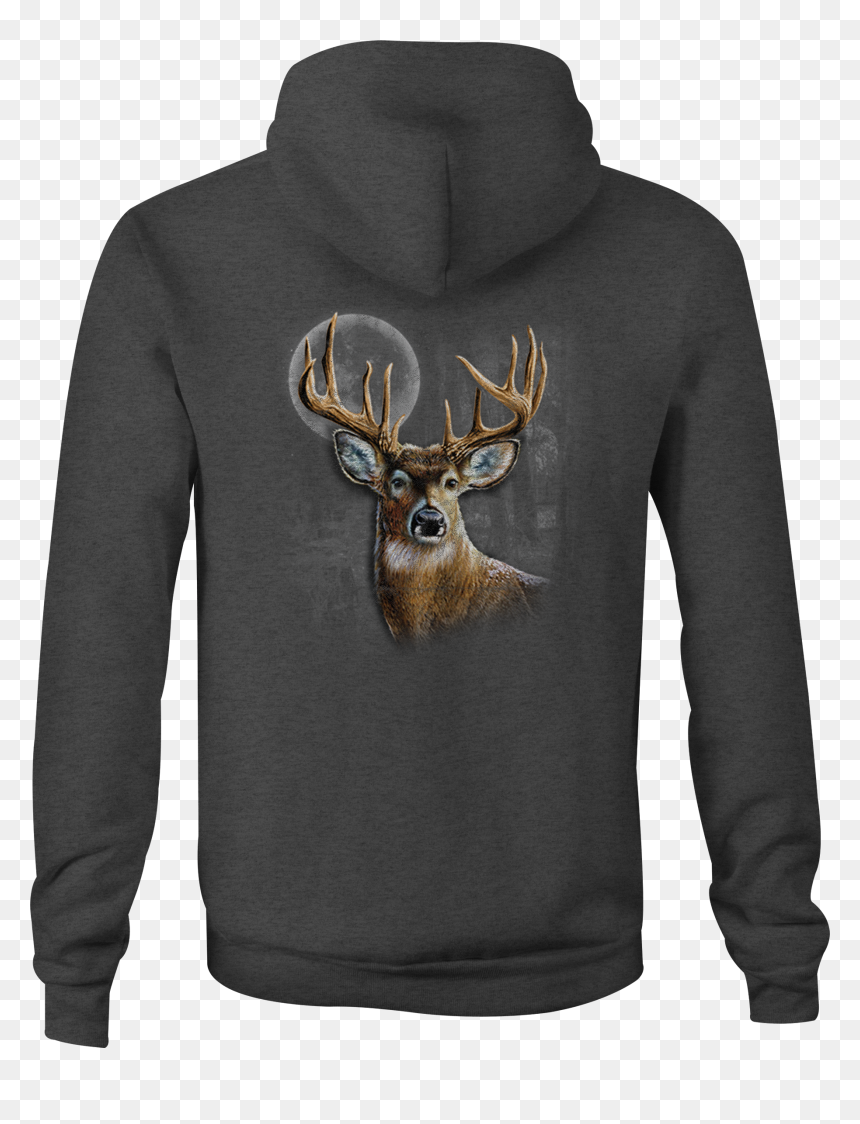 Hoodie, HD Png Download - reindeer antlers png