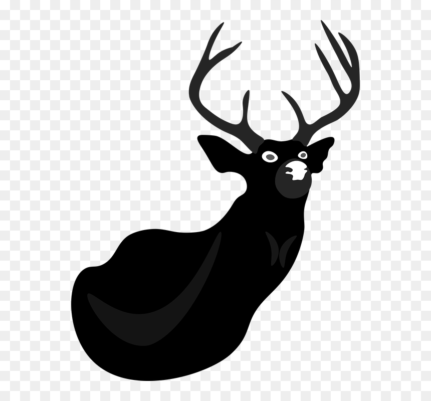 Ciervo Simbolo Png, Transparent Png - reindeer antlers png