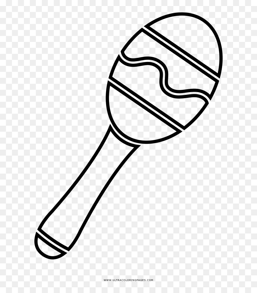 Imagenes Para Colorear De Maraca, HD Png Download - maracas png