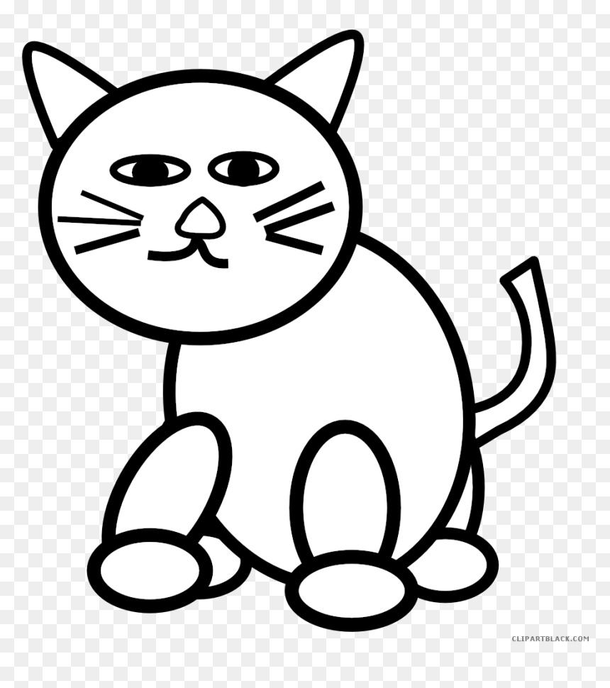 Cat Clip Art, HD Png Download - cat in the hat png