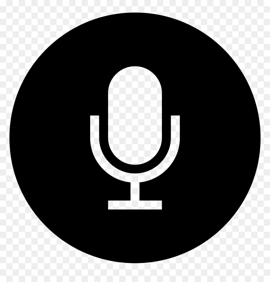 Logo Black And White Png, Transparent Png - recording png