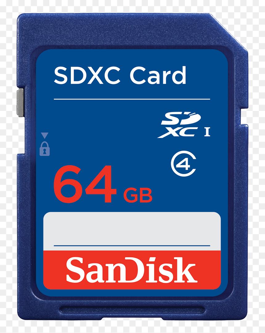Sandisk Sdhc Class 4 8gb, HD Png Download - memory card png