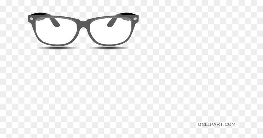 Monochrome, HD Png Download - nerd glasses png
