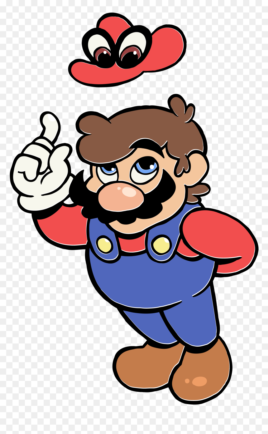 Cartoon, HD Png Download - super mario odyssey png