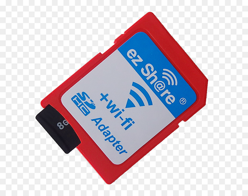 Sd Wifi Adapter, HD Png Download - memory card png